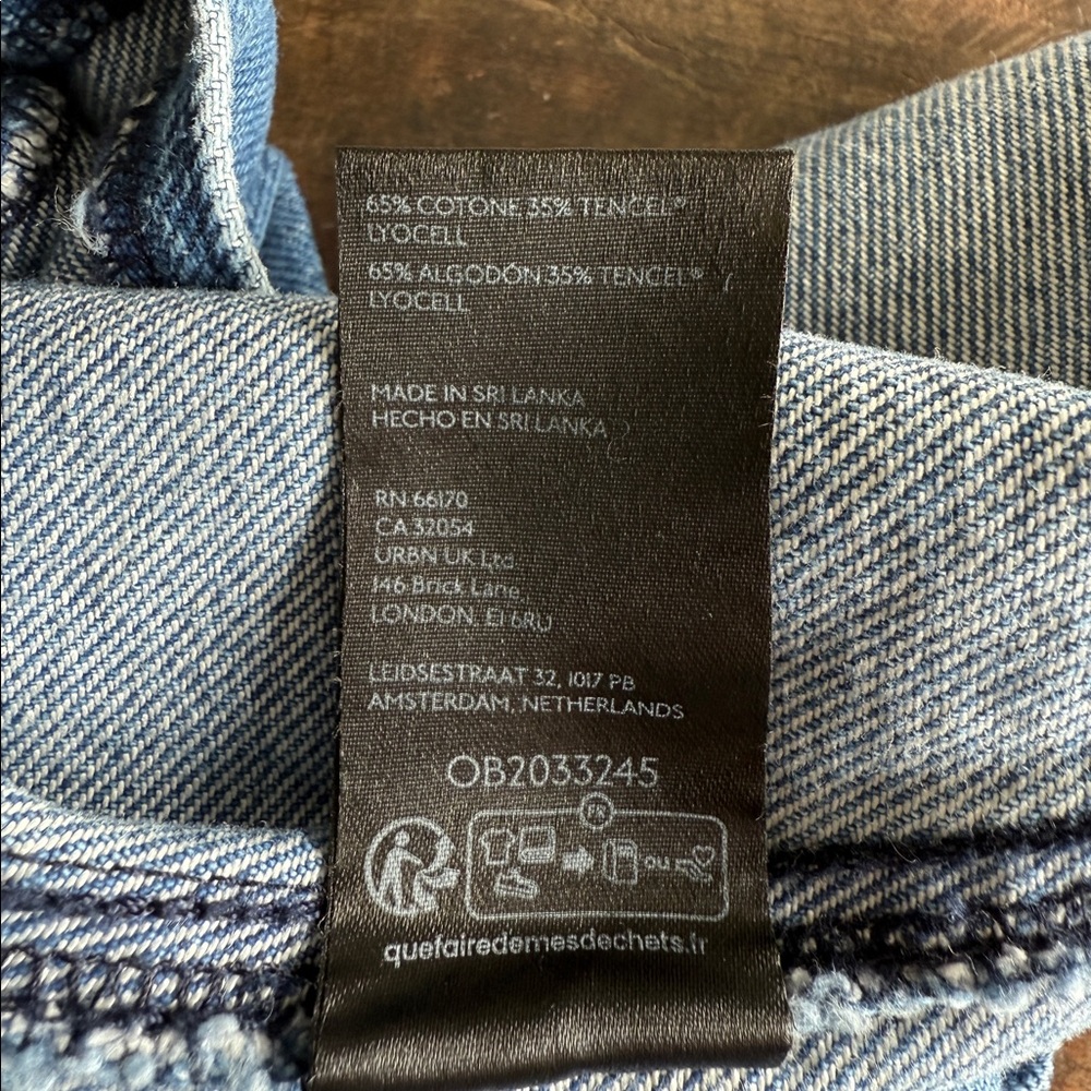 Pilcro (Anthropologie) denim skirt in size 0 Petite - Picture 10 of 14